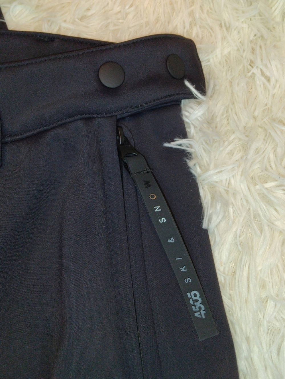 ASOS 4505 Ski & Snow Pants Hourglass Skinny Ski Pants W Stirrup Soft-shell 10 - Picture 6 of 9